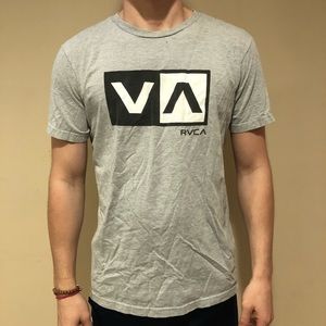 RVCA Grey Graphic Tee